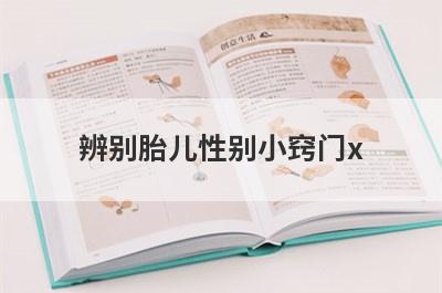 辨别胎儿性别小窍门x