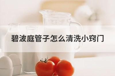 碧波庭管子怎么清洗小窍门