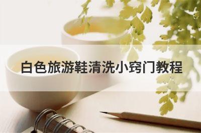 白色旅游鞋清洗小窍门教程