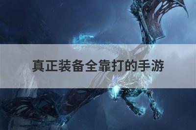真正装备全靠打的手游