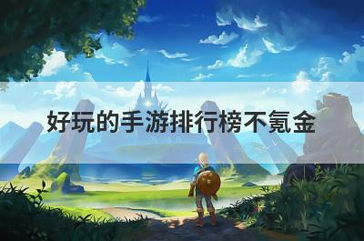 好玩的手游排行榜不氪金