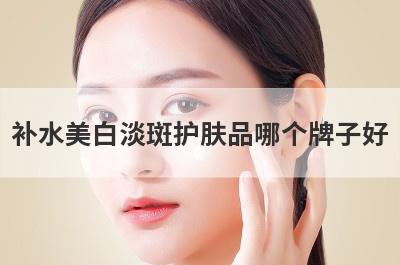 补水美白淡斑护肤品哪个牌子好