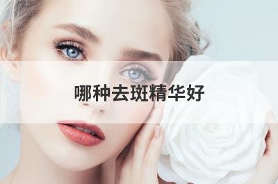 哪种去斑精华好
