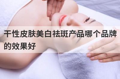 干性皮肤美白祛斑产品哪个品牌
的效果好
