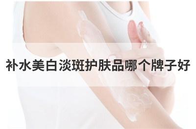 补水美白淡斑护肤品哪个牌子好
