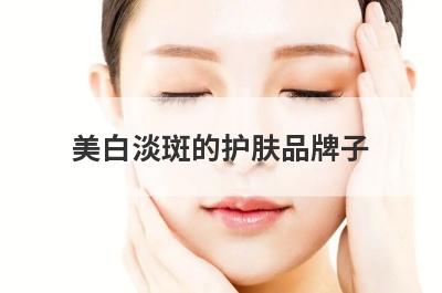 美白淡斑的护肤品牌子