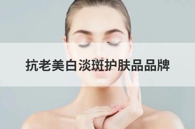 抗老美白淡斑护肤品品牌
