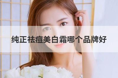 纯正祛痘美白霜哪个品牌好
