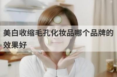美白收缩毛孔化妆品哪个品牌的
效果好
