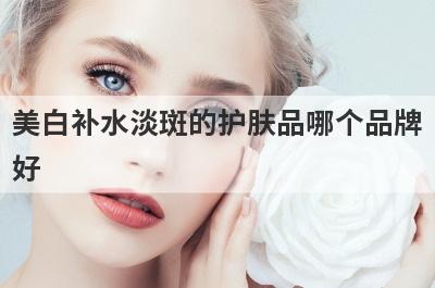 美白补水淡斑的护肤品哪个品牌
好
