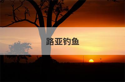路亚钓鱼