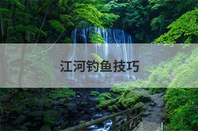 江河钓鱼技巧