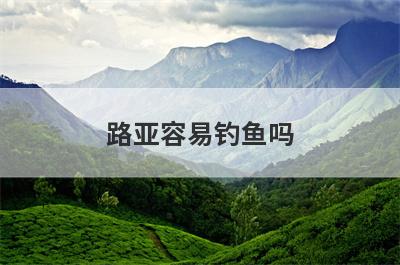路亚容易钓鱼吗
