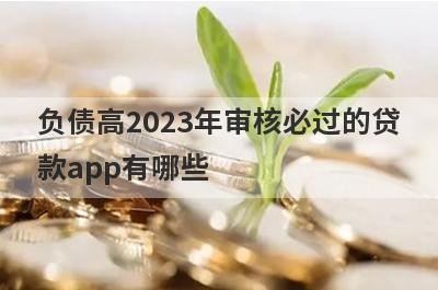 负债高2023年审核必过的贷款app有哪些？这5个负债率比较高审核必过
