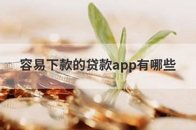 容易下款的贷款app有哪些？盘点5个贷款容易通过不看征信的平台