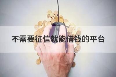 不需要征信就能借钱的平台(2023不看征信借钱)