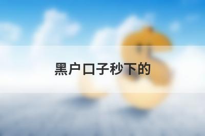 黑户口子秒下的 盘点5个2024当前有逾期能下款的口子