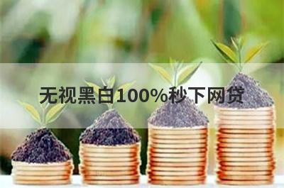 无视黑白100%秒下网贷(双黑有逾期的贷款口子)