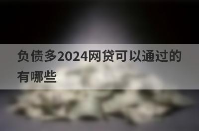 负债多2024网贷可以通过的有哪些？试试长期负债过多不用审核就下款口子