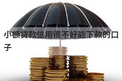 小额贷款信用很不好能下款的口子 这5个平台很容易通过