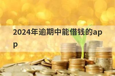 2024年逾期中能借钱的app 盘点5个逾期能借钱的平台