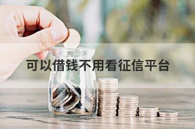 可以借钱不用看征信平台，5个小额贷款平台汇总，低门槛好下款