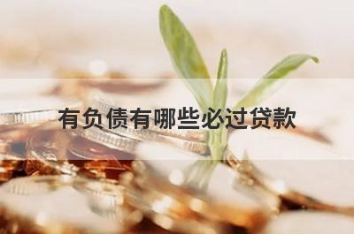 有负债有哪些必过贷款？这5个贷款app负债率高秒到账