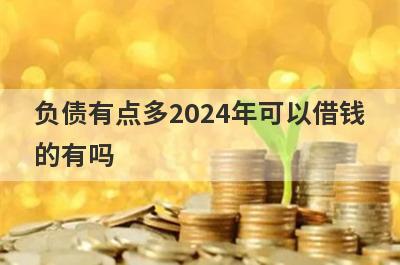 负债有点多2024年可以借钱的有吗？试试高负债率也能借到钱的贷款平台