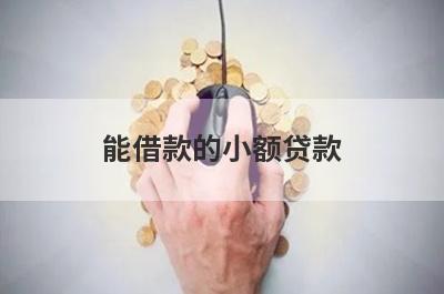 能借款的小额贷款 独家盘点5个容易下款的小额贷款