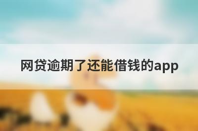网贷逾期了还能借钱的app 逾期也能借款的平台
