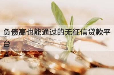负债高也能通过的无征信贷款平台 整理5个可以借钱不用看征信app