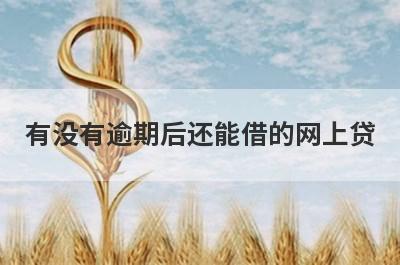 有没有逾期后还能借的网上贷？独家盘点逾期能借钱的平台