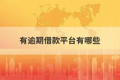 有逾期借款平台有哪些？独家盘点5个有逾期还能借款的软件