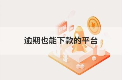 逾期也能下款的平台（小额贷款平台排行榜）