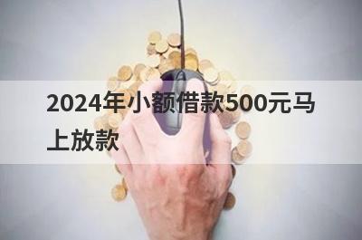 2024年小额借款500元马上放款(借3万马上到账私人放款)